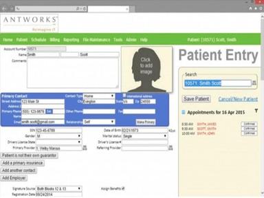 Patient Entry Portal