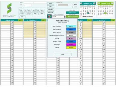 Systems4PT Software - Schedule