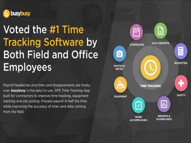 busybusy Software #1 Time Tracking Software