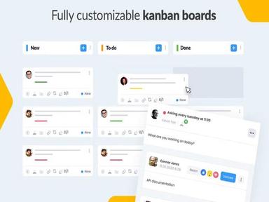 Use kanban boards to break &amp; organize all the big work. Distribute tasks between your team members and achieve goals with ease.