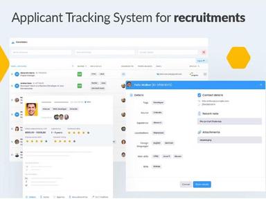 Hire coworkers with applicant tracking features, OCR CV analysis, collaboration tools for recruits &amp; more.