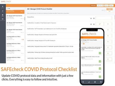  SAFEcheck - COVID Protocol Checklist