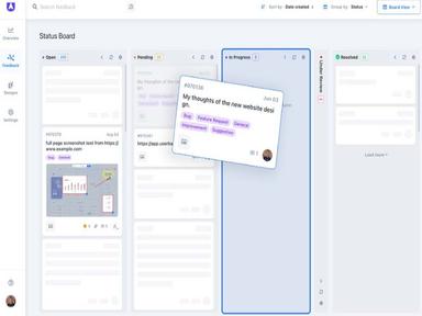 Efficiently manage user feedback with customizable workflows.