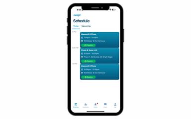 Mobile scheduling