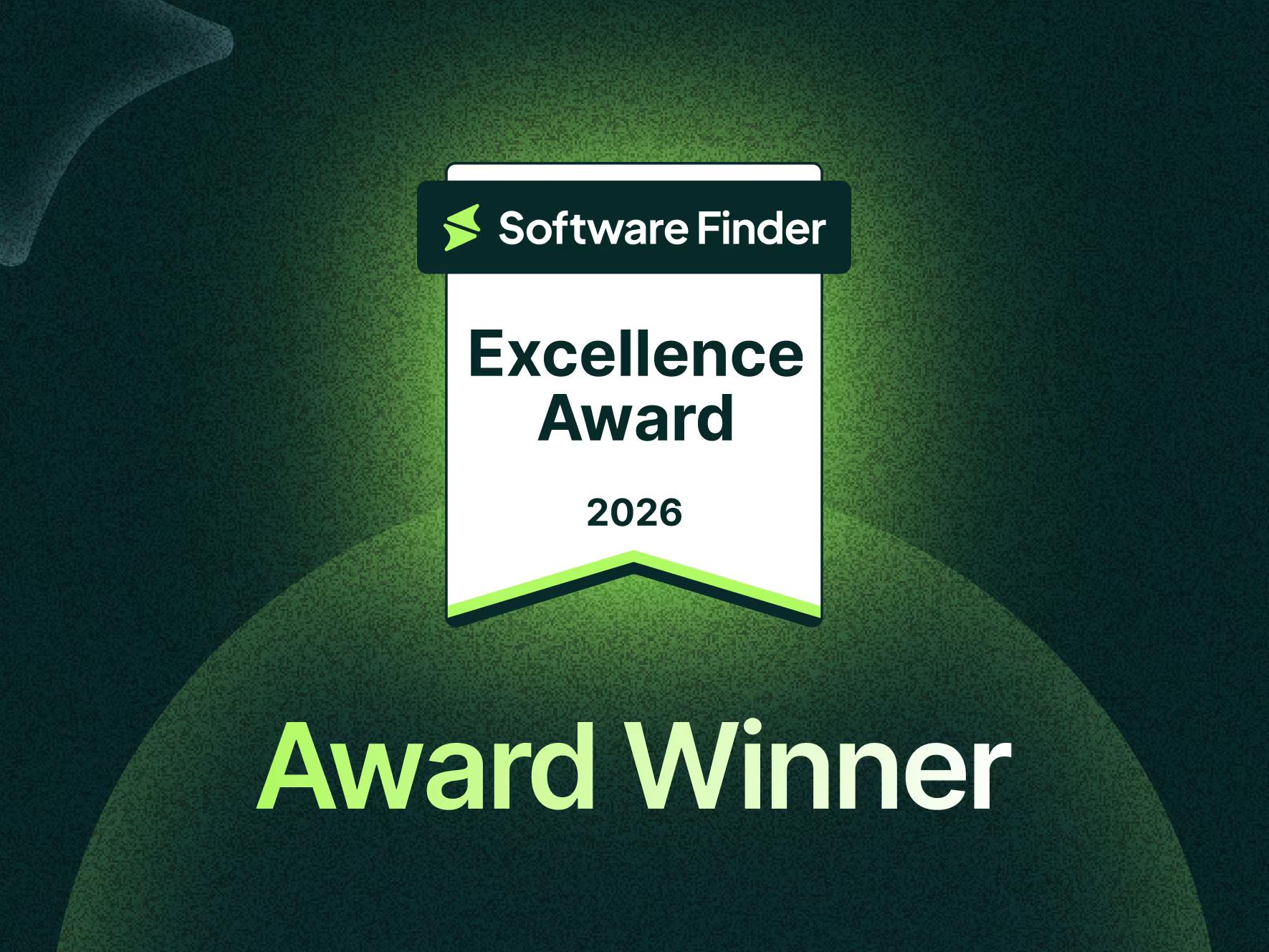 Congratulations! You’re A 2026 Excellence Award Winner